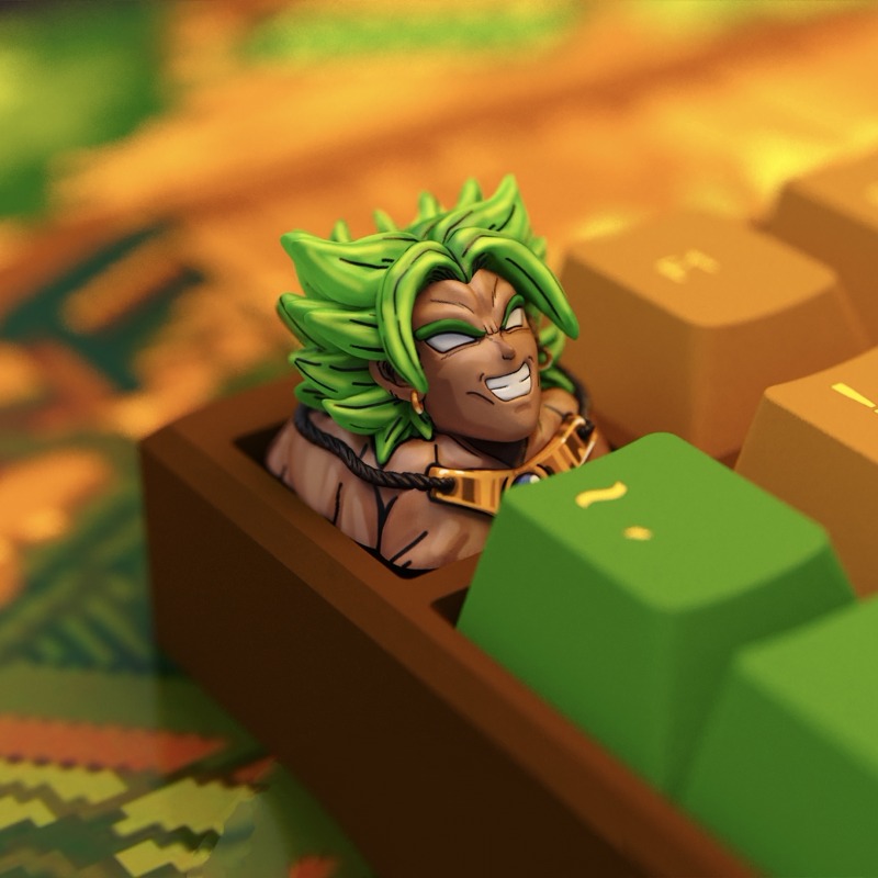 Anime Keycaps Broly Themed Mec - 3D Printing Keyboard Keys avis et prix