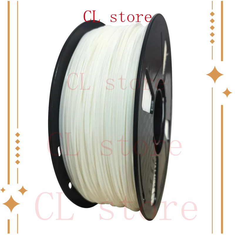 40D TPE Filament White 1.75mm  - 3D Printing Tpe avis et prix